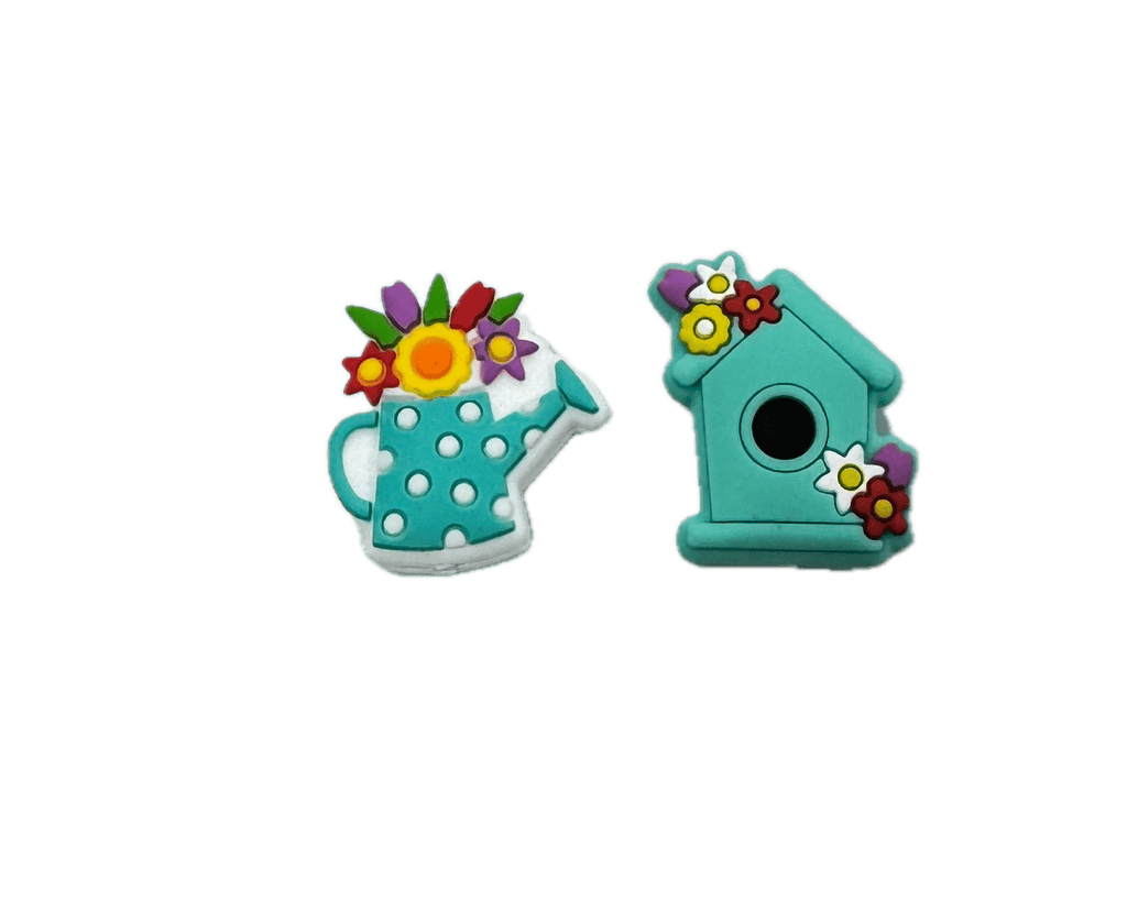 Coley Coley Needle Toppers - Watering Can Bird House 19977770 | Accessories at Michigan Fine Yarns