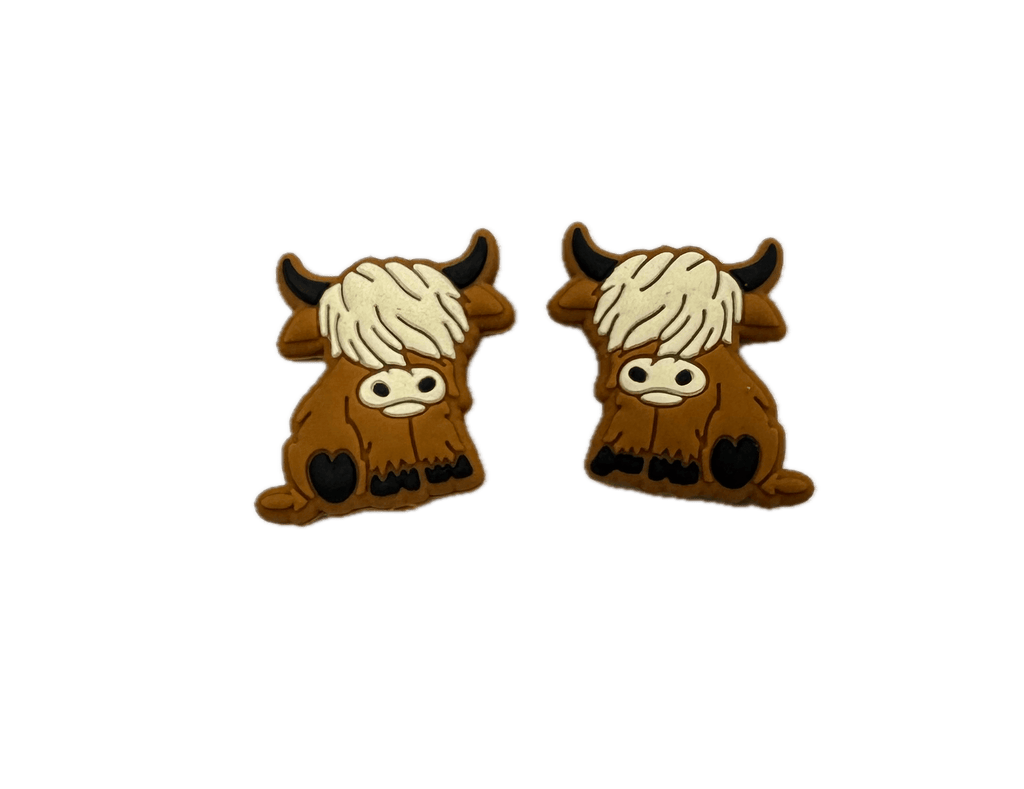 Coley Coley Needle Toppers - Wooly Highland Cow 20010538 | Accessories at Michigan Fine Yarns