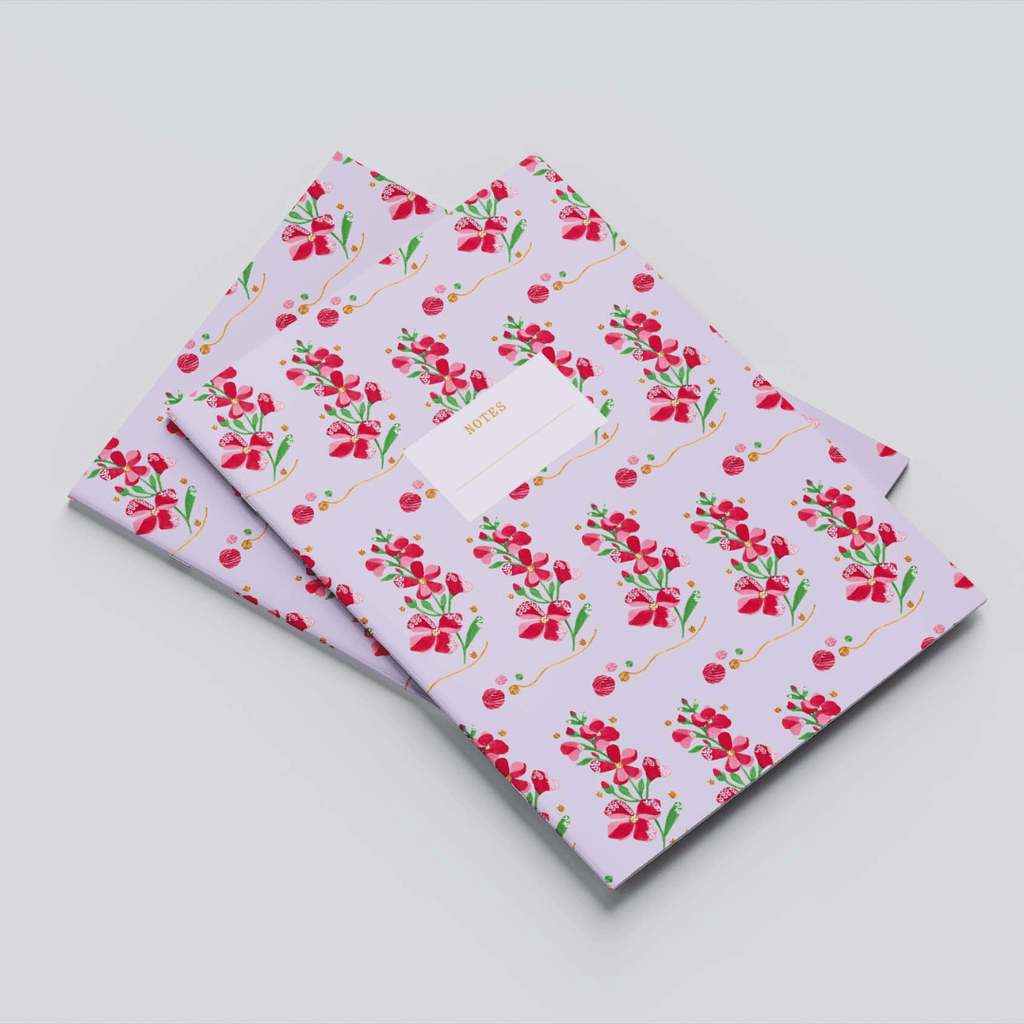 Laine Laine x Dee Notebook - Lilac | Accessories at Michigan Fine Yarns