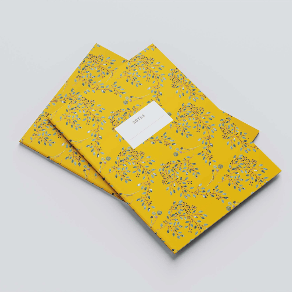 Laine Laine x Dee Notebook - Yellow | Accessories at Michigan Fine Yarns