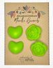 Michigan Fine Yarns AcademicHobbyist Needle Guards - Desert Love - Green Hearts & Flowers 72409130 | Accessories at Michigan Fine Yarns