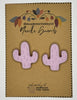 Michigan Fine Yarns AcademicHobbyist Needle Guards - Desert Love - Lavender Cacti 72572970 | Accessories at Michigan Fine Yarns