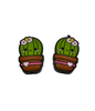 Michigan Fine Yarns AcademicHobbyist Needle Guards - Desert Love - Smiling Cactus | Accessories at Michigan Fine Yarns