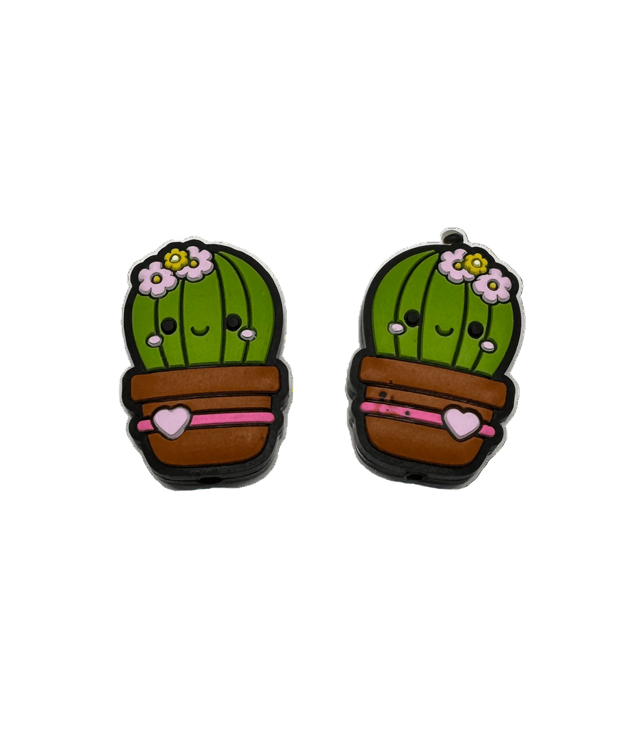 Michigan Fine Yarns AcademicHobbyist Needle Guards - Desert Love - Smiling Cactus | Accessories at Michigan Fine Yarns