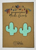Michigan Fine Yarns AcademicHobbyist Needle Guards - Desert Love - Turquoise Cacti 72507434 | Accessories at Michigan Fine Yarns