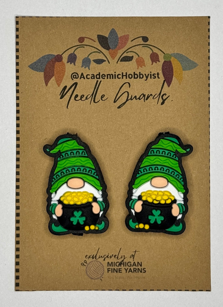 Michigan Fine Yarns AcademicHobbyist Needle Guards - Gnomes - Pot of Gold 28624426 | Accessories at Michigan Fine Yarns
