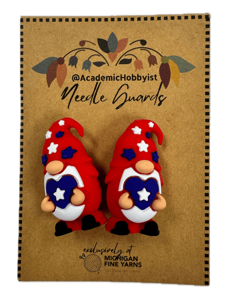 Michigan Fine Yarns AcademicHobbyist Needle Guards - Gnomes - Stars 46089770 | Accessories at Michigan Fine Yarns