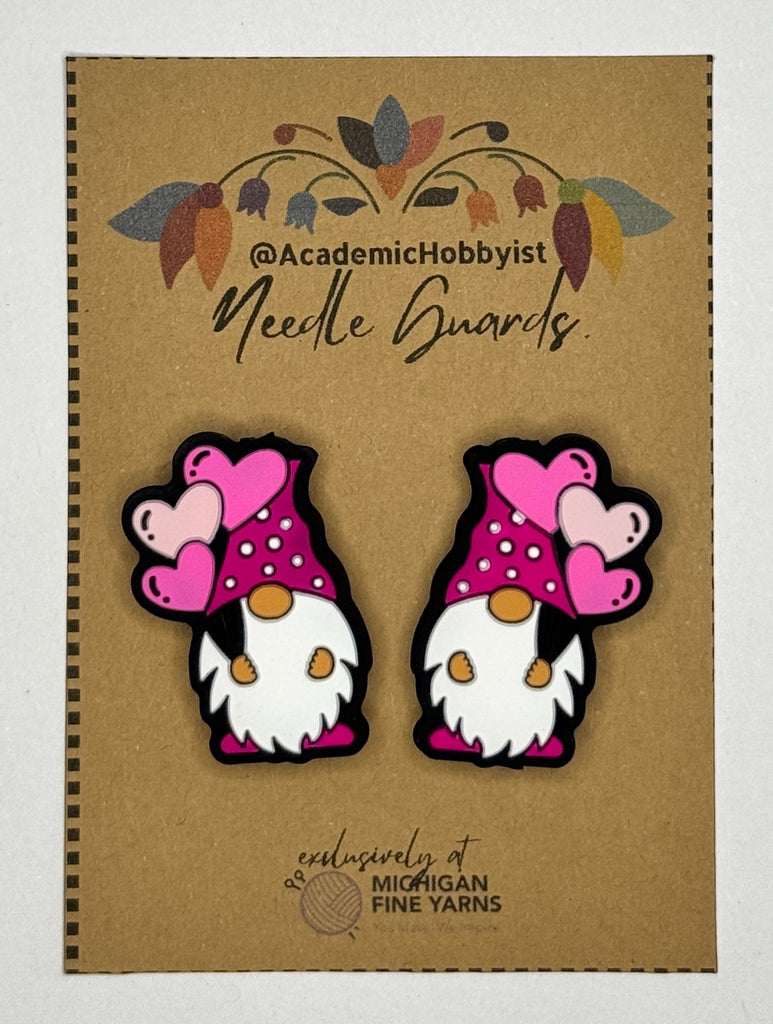Michigan Fine Yarns AcademicHobbyist Needle Guards - Gnomes - Valentines 28558890 | Accessories at Michigan Fine Yarns