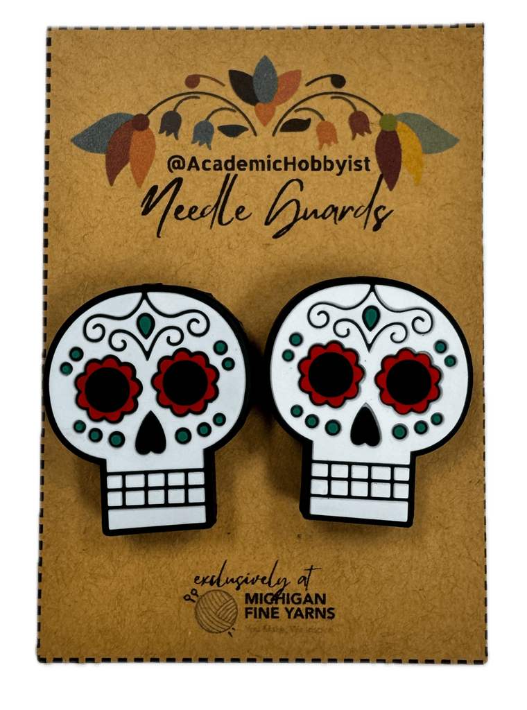 Michigan Fine Yarns AcademicHobbyist Needle Guards - Heritage Collection - Day of the Dead 66995754 | Accessories at Michigan Fine Yarns