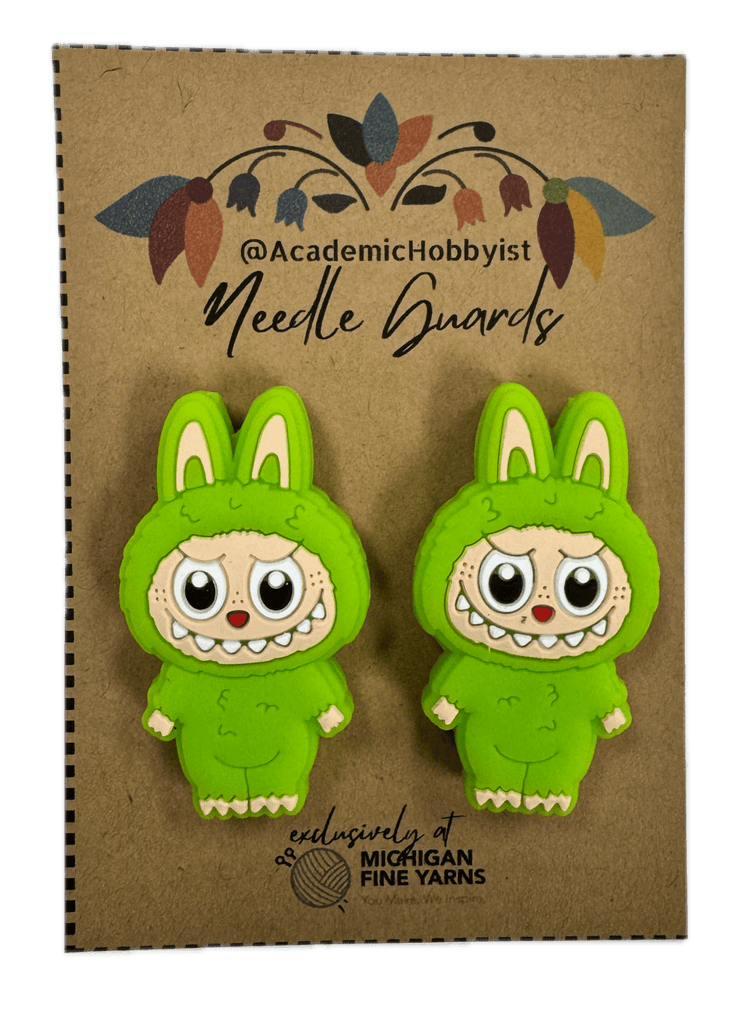 Michigan Fine Yarns AcademicHobbyist Needle Guards - Heritage Collection - Green Monster 52683562 | Accessories at Michigan Fine Yarns