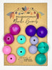 Michigan Fine Yarns AcademicHobbyist Needle Guards - Jewel Tones - Sphere Jewel Tones 66215978 | Accessories at Michigan Fine Yarns