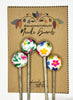 Michigan Fine Yarns AcademicHobbyist Needle Guards - Printed Spheres - Spring Florals 80338986 | Accessories at Michigan Fine Yarns