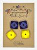 Michigan Fine Yarns AcademicHobbyist Needle Guards - Team Spirit - Hexagon Go Blue 53796906 | Accessories at Michigan Fine Yarns