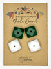 Michigan Fine Yarns AcademicHobbyist Needle Guards - Team Spirit - Hexagon Go Green 53829674 | Accessories at Michigan Fine Yarns