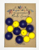 Michigan Fine Yarns AcademicHobbyist Needle Guards - Team Spirit - Spheres Go Blue 53862442 | Accessories at Michigan Fine Yarns
