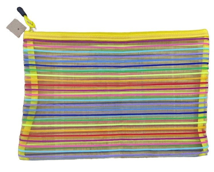 Michigan Fine Yarns Fiesta Pouch - Lemon Large 31730730 | Accessories at Michigan Fine Yarns
