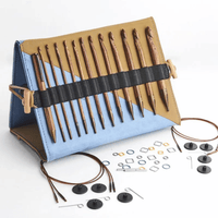 KnitPro Ginger Grande Interchangeable Tunisian Crochet Hook Set - | Crochet Hooks at Michigan Fine Yarns