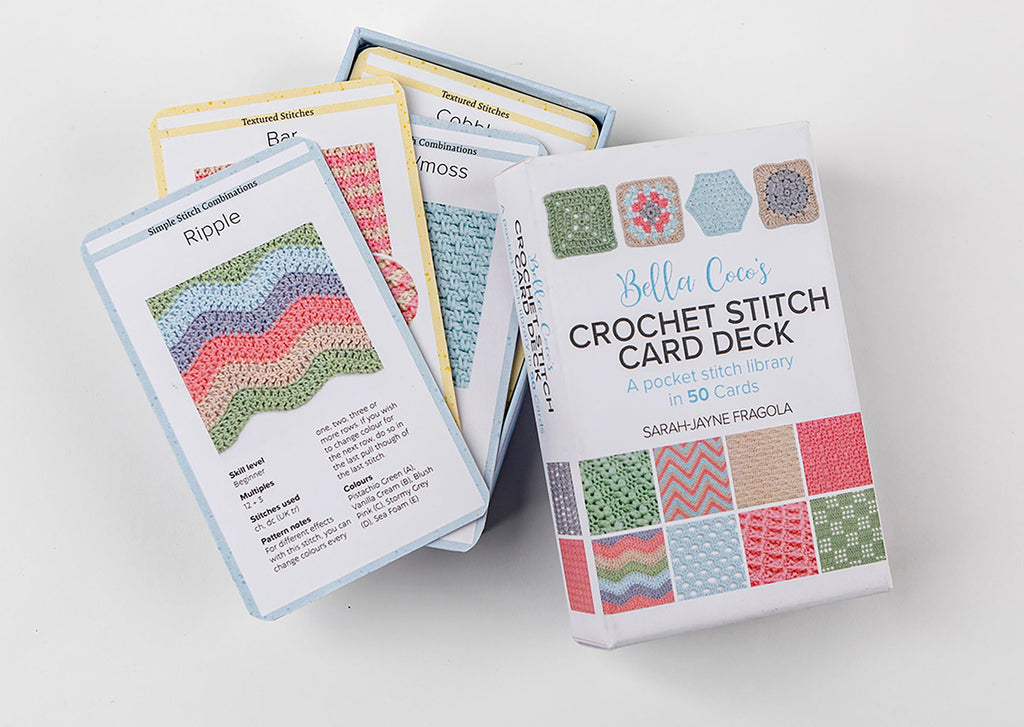 Penguin Random House Bella Coco's Crochet Stitch Card Deck - 9781800922198 | Crochet at Michigan Fine Yarns