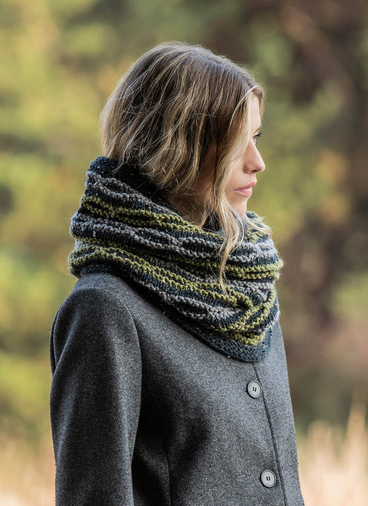 Blue Sky Fibers Chain of Lakes Cowl Kit - | Kits at Michigan Fine Yarns