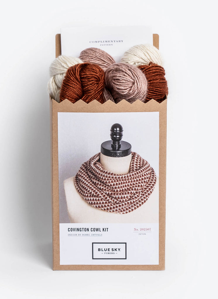 Blue Sky Fibers Covington Cowl Kit -  | Kits at Michigan Fine Yarns