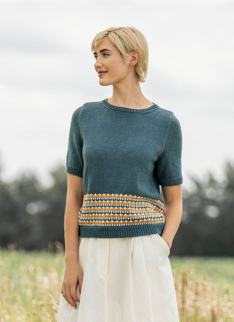 Blue Sky Fibers Divisadero Tee Kit -Kit 1 (Original) X-Small/Small 58010666 | Kits at Michigan Fine Yarns