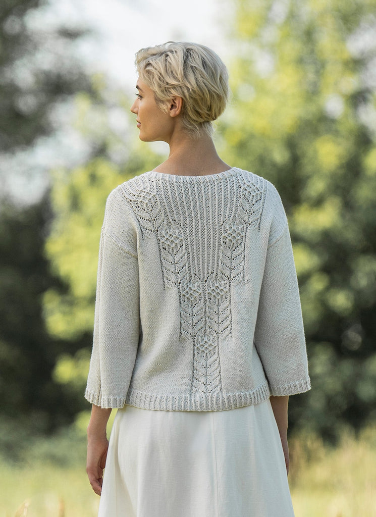 Blue Sky Fibers Pasadena Pullover Kit -214 - Drift (Original) Small 59666218 | Kits at Michigan Fine Yarns