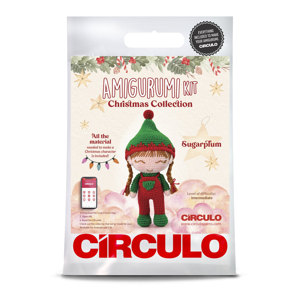 Circulo Yarns Amigurumi Kits - Christmas Collection - Sugarplum | Kits at Michigan Fine Yarns