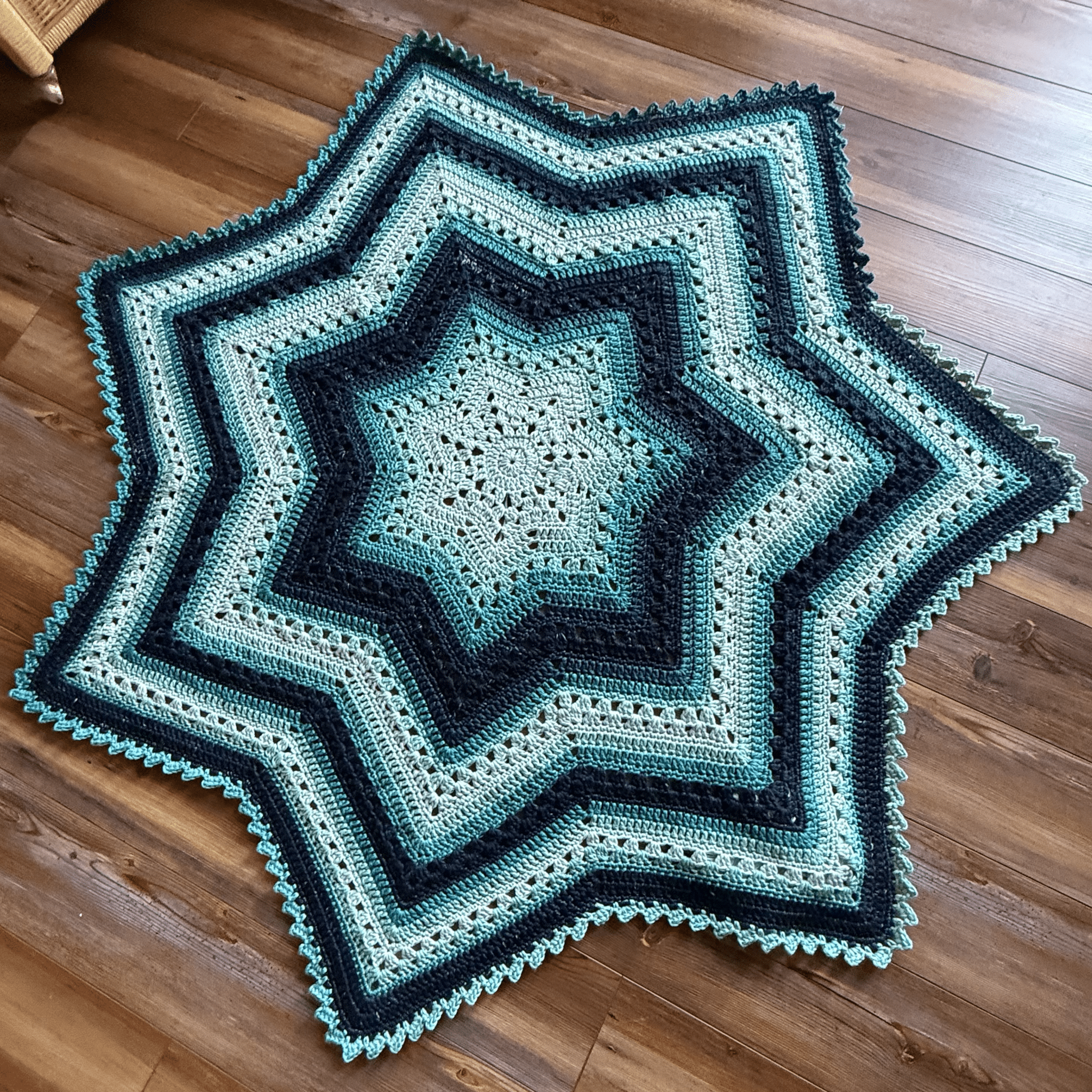 Juniper Moon Farm 6-Day Crochet Star Blanket Kit - Michigan Fine Yarns