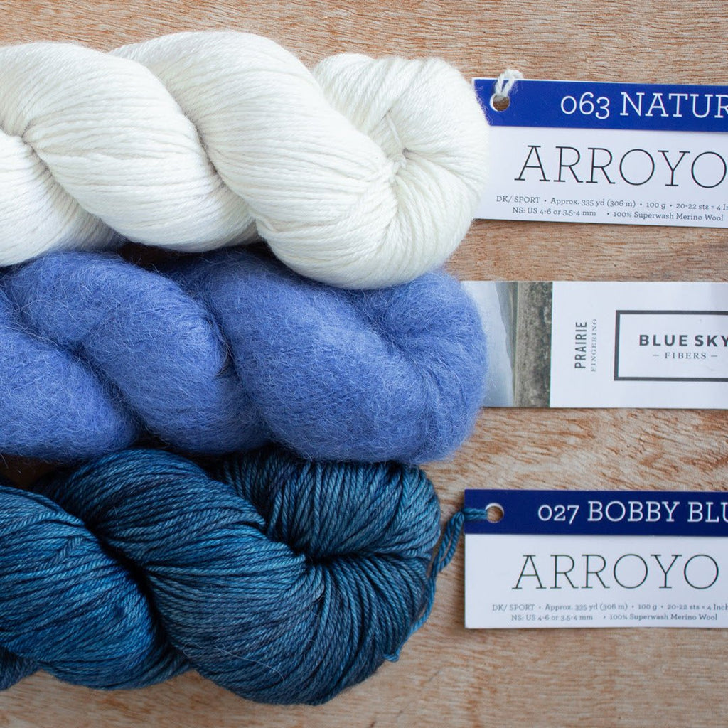 Malabrigo Alpine Shawl Kit - Agustina 47124522 | Kits at Michigan Fine Yarns