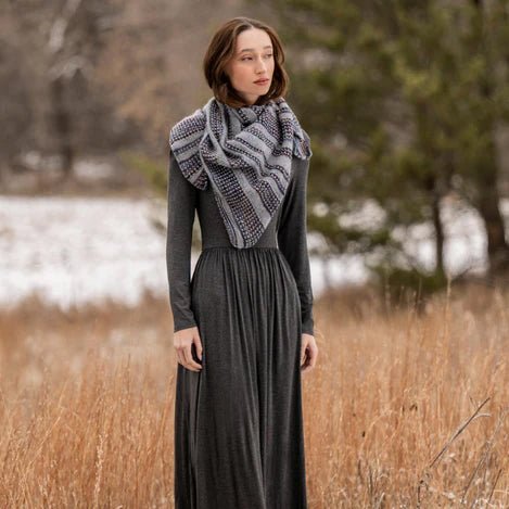 Malabrigo Alpine Shawl Kit - Agustina 47124522 | Kits at Michigan Fine Yarns