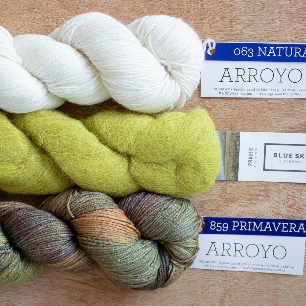 Malabrigo Alpine Shawl Kit - Florencia 47190058 | Kits at Michigan Fine Yarns