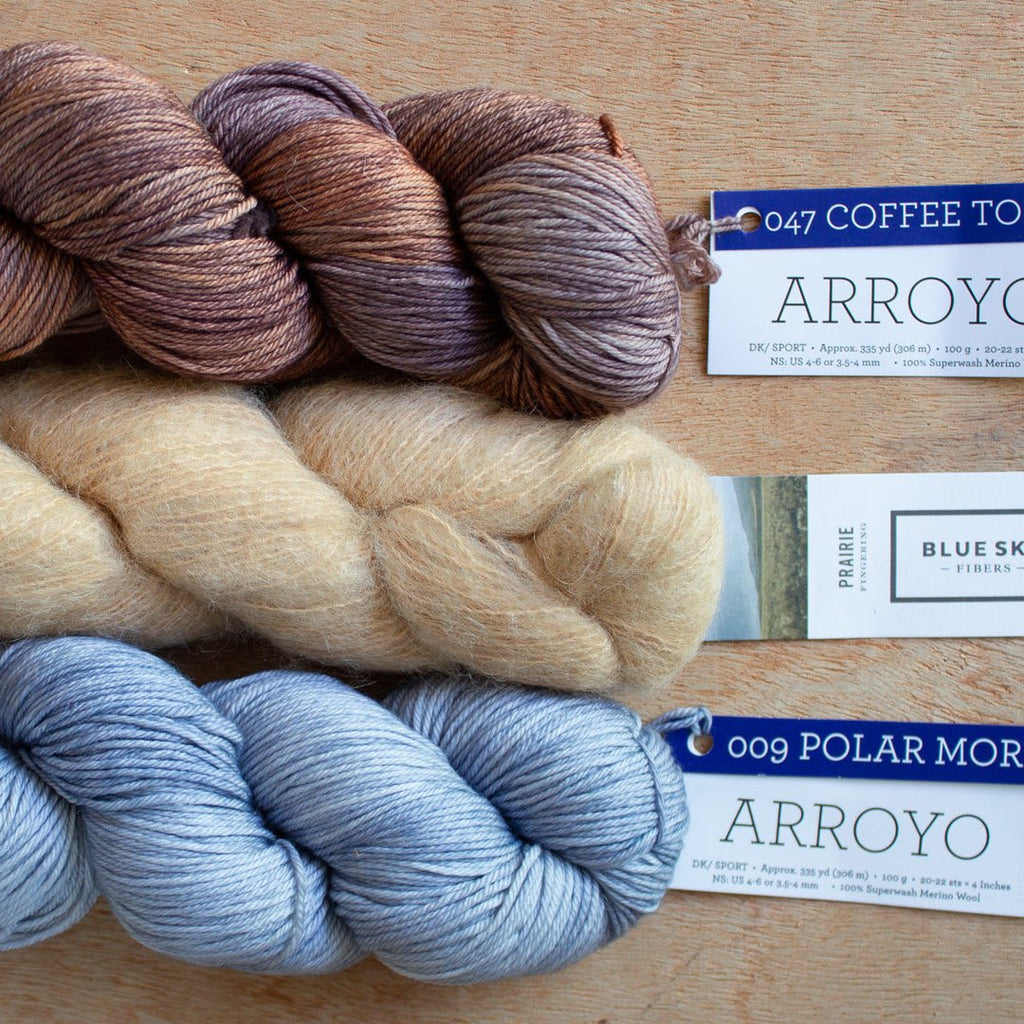 Malabrigo Alpine Shawl Kit - Jen 47222826 | Kits at Michigan Fine Yarns