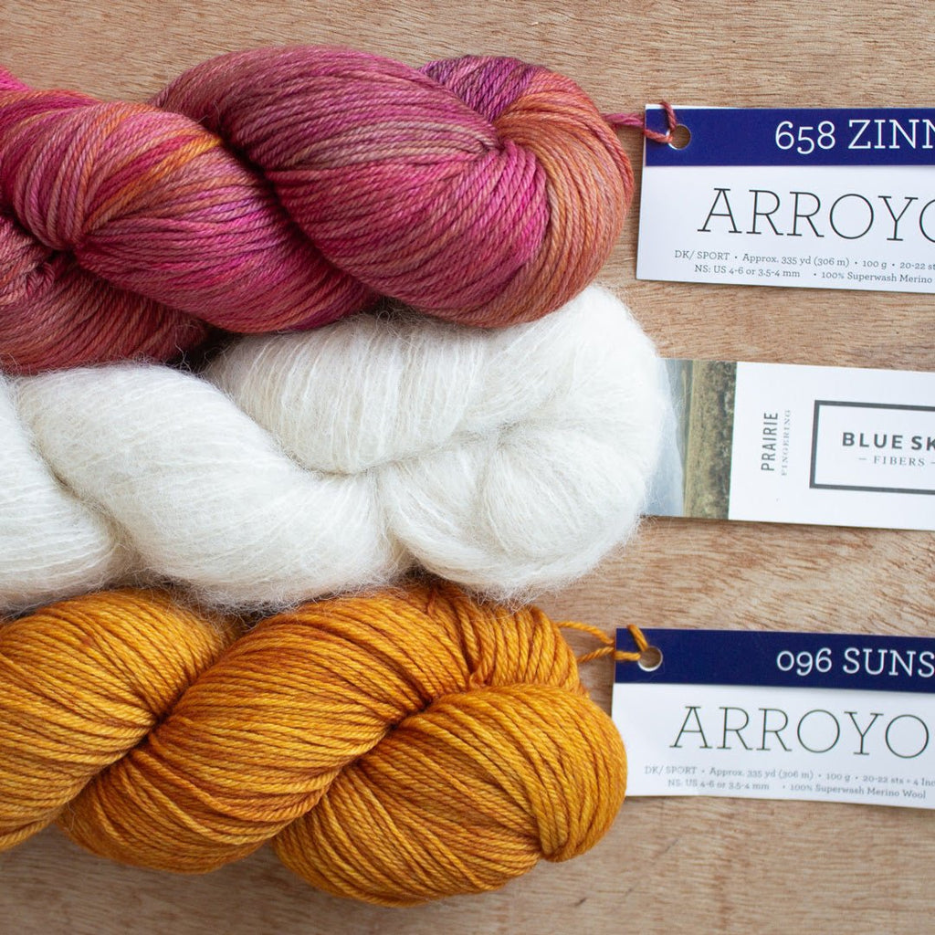 Malabrigo Alpine Shawl Kit - Ximena 47288362 | Kits at Michigan Fine Yarns