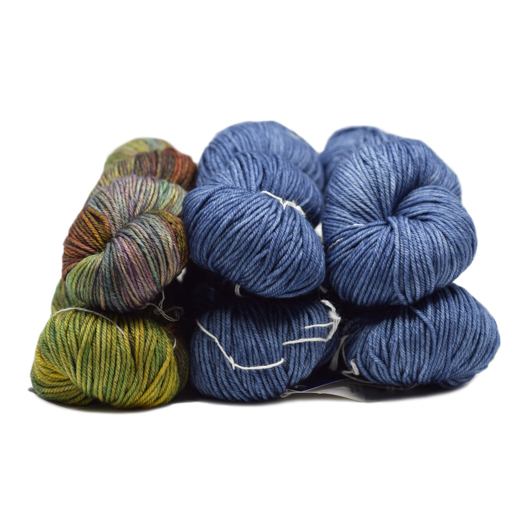 Malabrigo Lehigh Shawl Kit - Antonio 85239594 | Kits at Michigan Fine Yarns