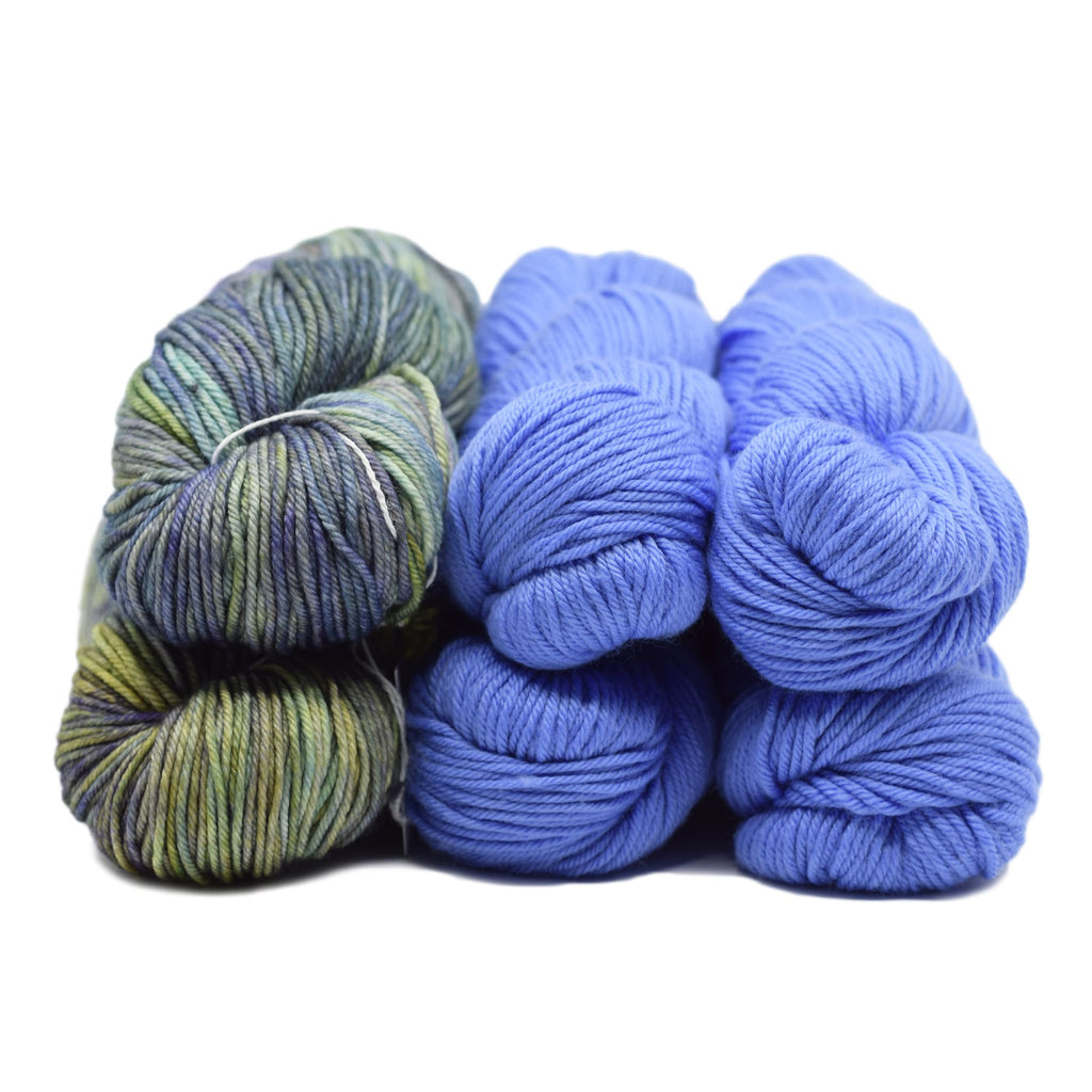 Malabrigo Lehigh Shawl Kit - Bernardita 85337898 | Kits at Michigan Fine Yarns