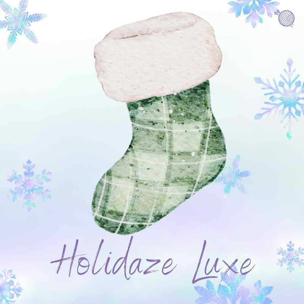 Michigan Fine Yarns Mystery Stuffed Stockings - Holidaze Luxe | Kits at Michigan Fine Yarns