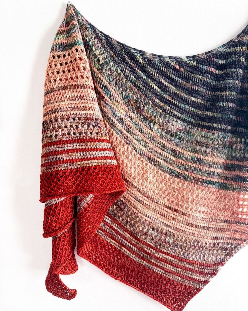 Michigan Fine Yarns Olivia Shawl Yarn Kits -Model A 34433834 | Kits at Michigan Fine Yarns
