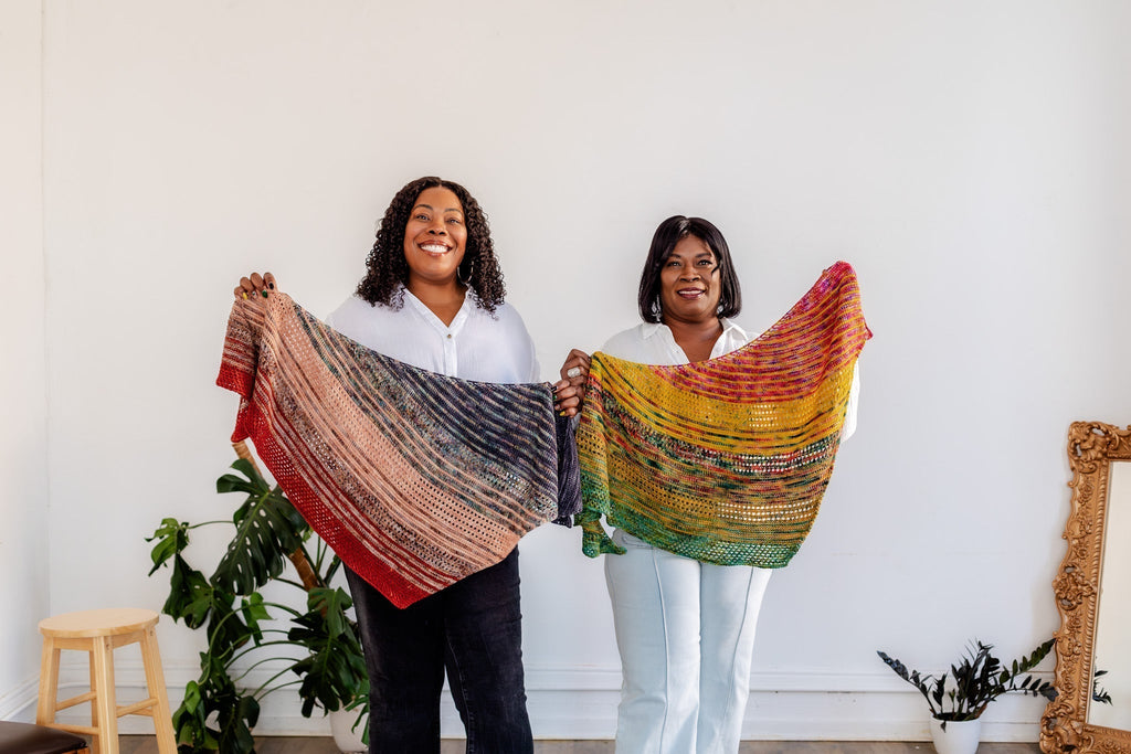 Michigan Fine Yarns Olivia Shawl Yarn Kits -Model A 34433834 | Kits at Michigan Fine Yarns