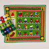 Sirdar Santa's Workshop Christmas Blanket Kit - Original Colorway | Kits at Michigan Fine Yarns
