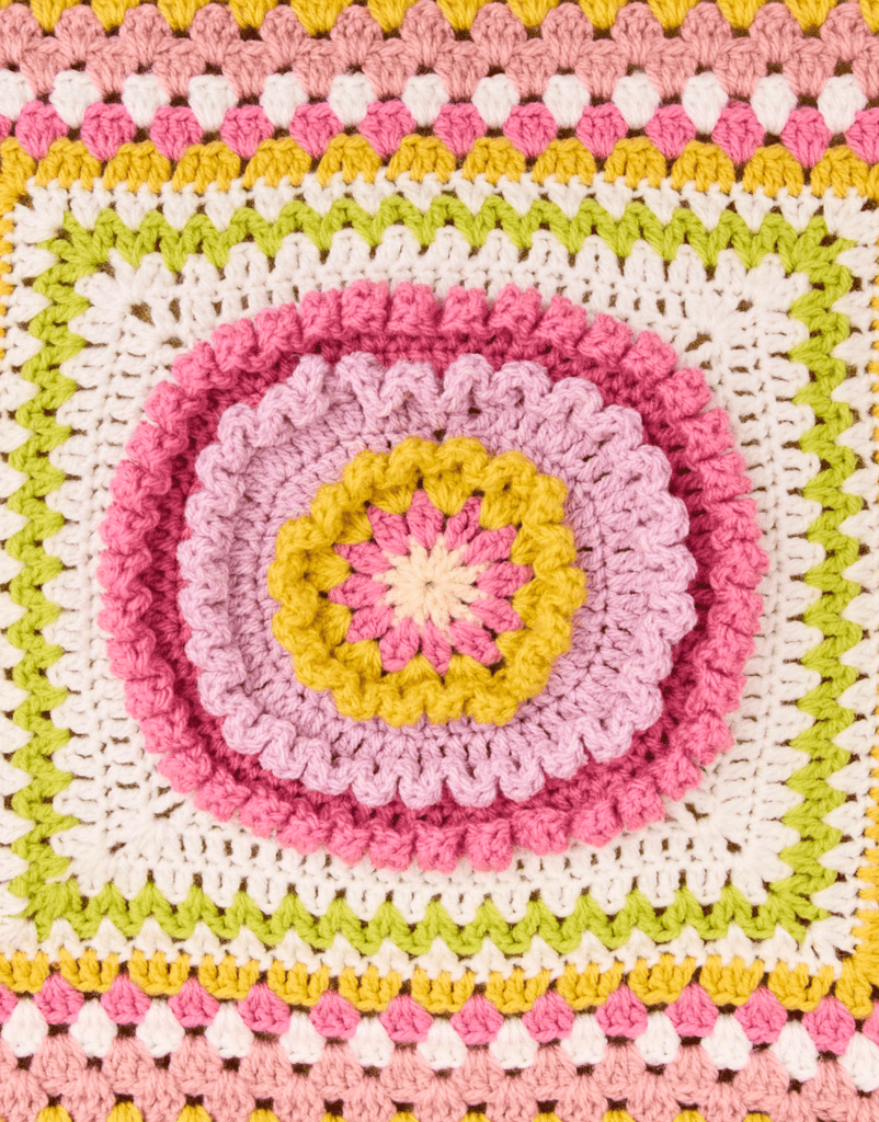 Sirdar Sirdar Hearts & Flowers Blanket Kit - Original Colorway | Kits at Michigan Fine Yarns
