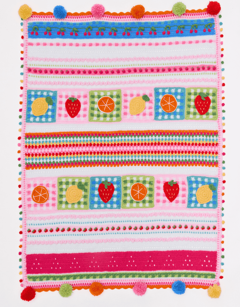 Sirdar Summer Picnic Blanket Kit - Original Colorway | Kits at Michigan Fine Yarns