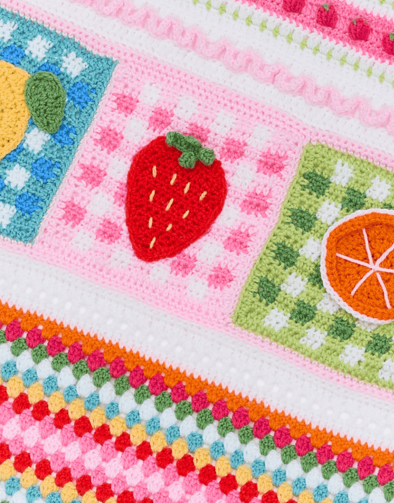 Sirdar Summer Picnic Blanket Kit - Original Colorway | Kits at Michigan Fine Yarns