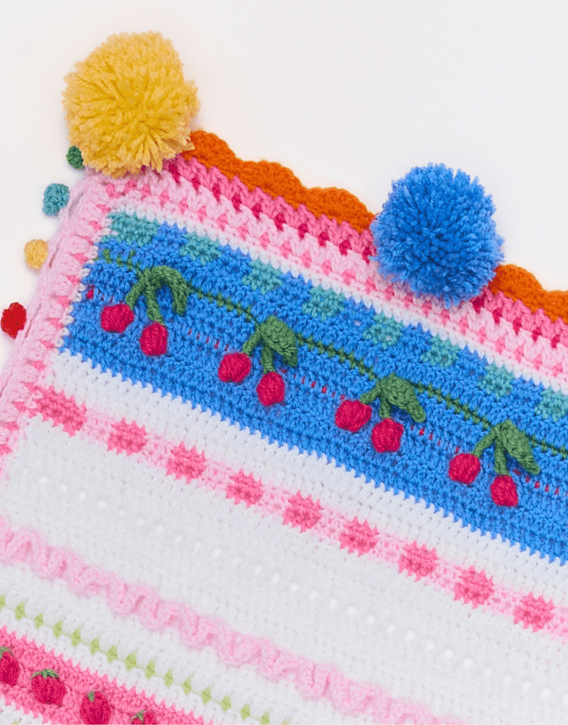 Sirdar Summer Picnic Blanket Kit - Original Colorway | Kits at Michigan Fine Yarns
