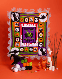 Sirdar Trick or Treat Halloween Blanket Kit - Original Colorway | Kits at Michigan Fine Yarns