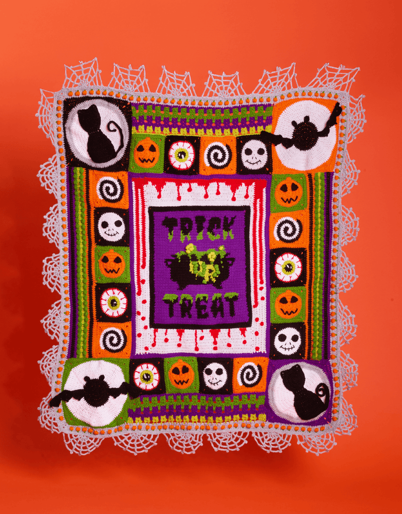 Sirdar Trick or Treat Halloween Blanket Kit - Original Colorway | Kits at Michigan Fine Yarns
