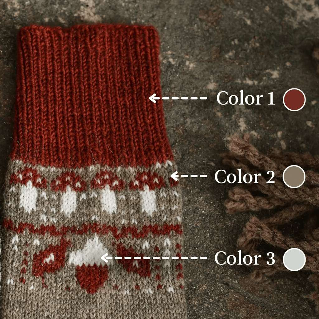 The Fibre Co. One Sock Colorwork Kit - Autumn | Kits at Michigan Fine Yarns