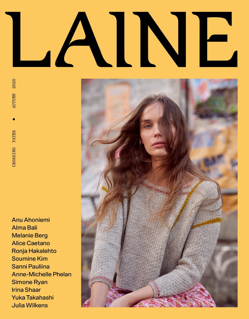 Laine Laine Magazine Issue 26: Crossing Paths - | Knitting Book at Michigan Fine Yarns