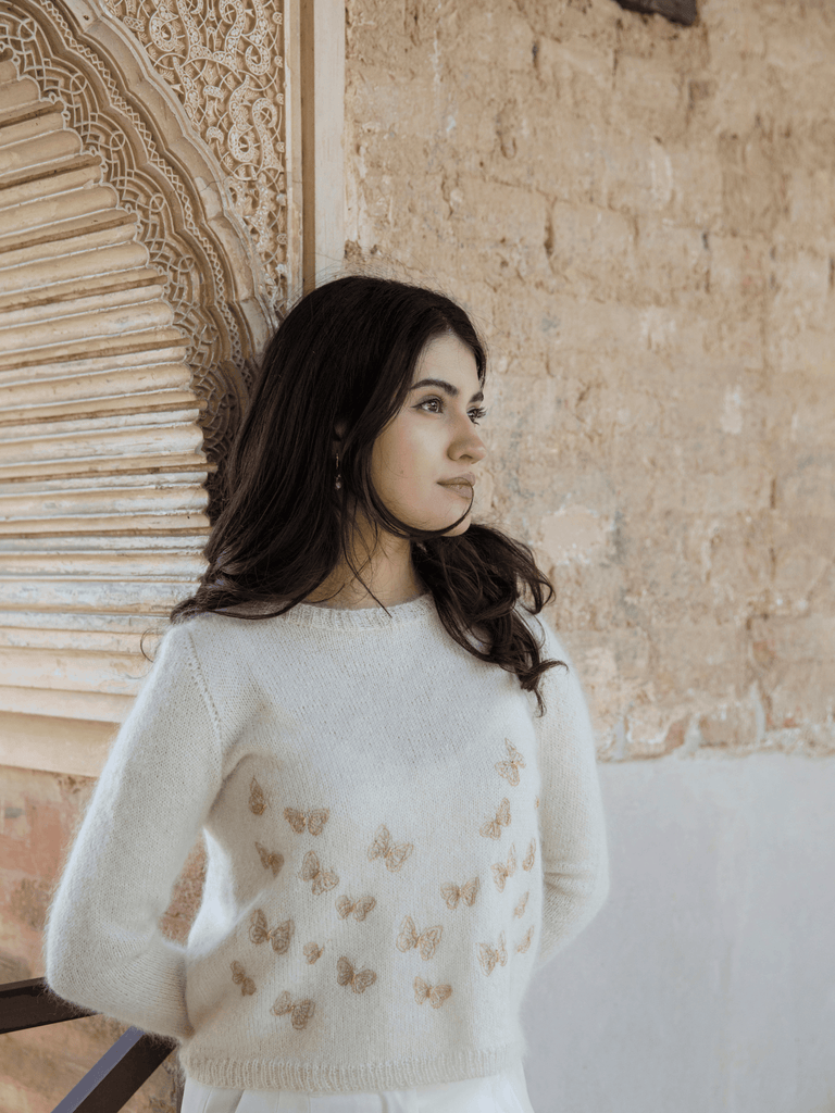 Laine Memory Lane: Embellished Knits to Cherish -  | Knitting Book at Michigan Fine Yarns