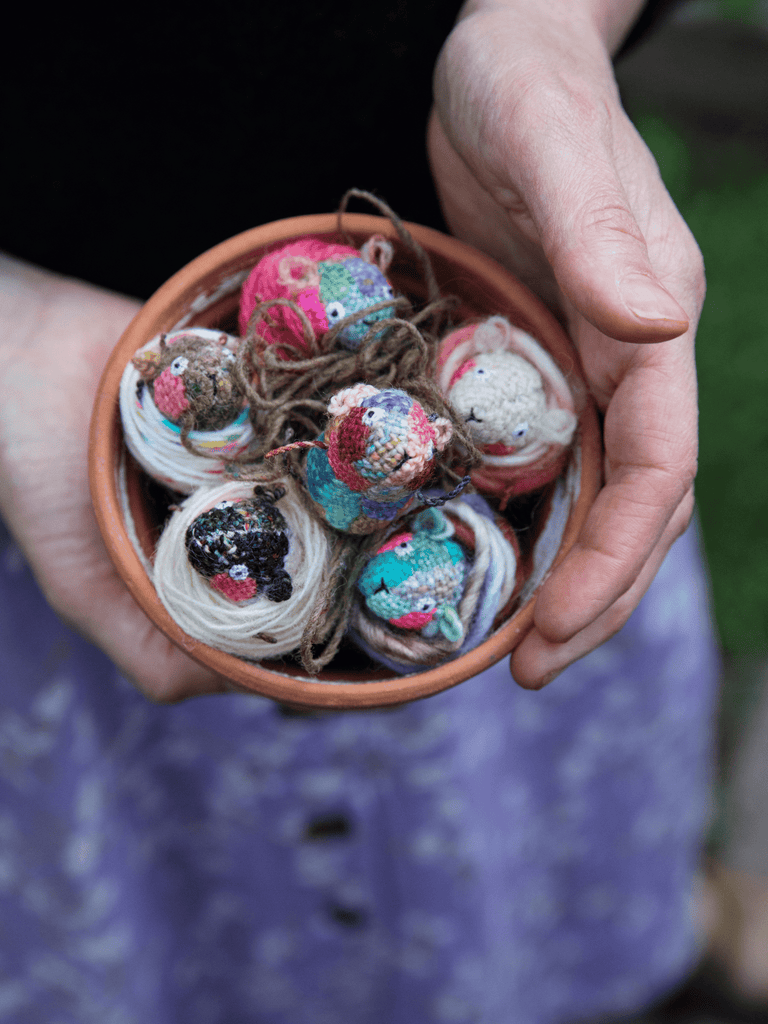 Laine Tiny Friends: A Guide to Mosaic Embroidery - 978-952-7580-08-0 | Knitting Book at Michigan Fine Yarns