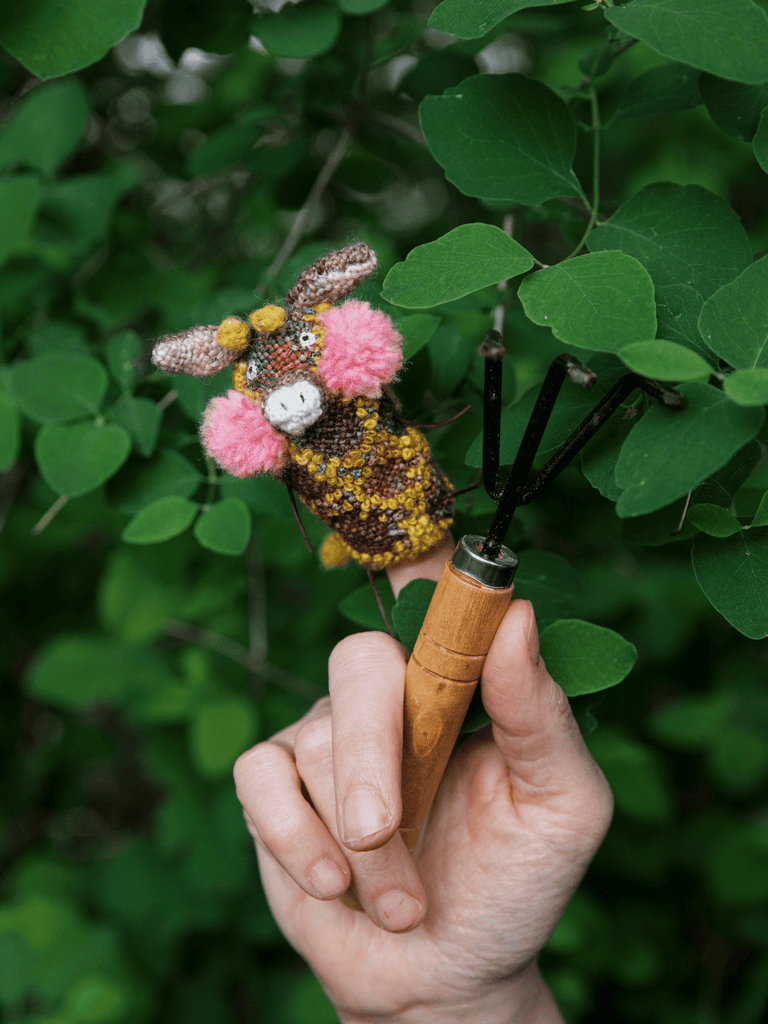 Laine Tiny Friends: A Guide to Mosaic Embroidery - 978-952-7580-08-0 | Knitting Book at Michigan Fine Yarns